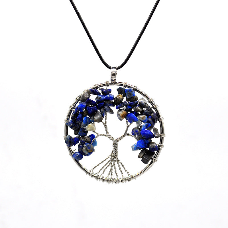 Tree Necklace Chakra Tree Of Life Multi Color Options