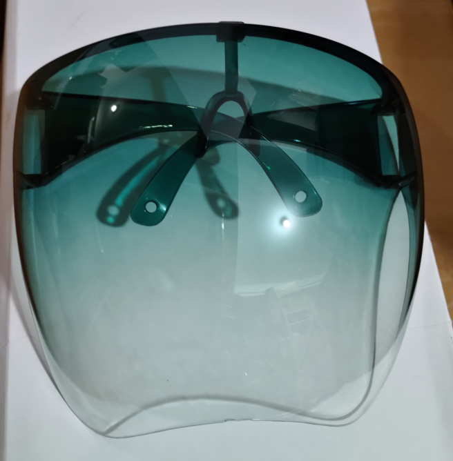 Futuristic Face Shield Protective Glasses Anti-spray Sunglasses