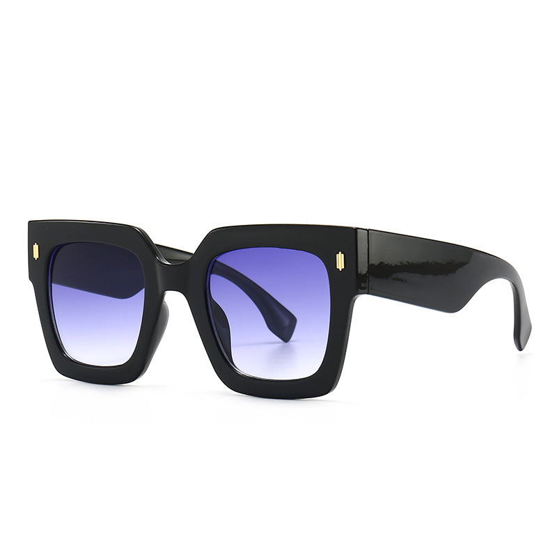 A trendy pair of Beachy Cover Ups Trendy Large Frame Square Classy Sunglasses with UV protection.