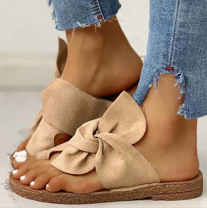 Non-Slip Bow Beach Sandals