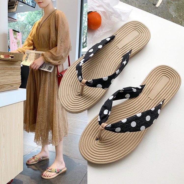 Beachy Flat Heel Flip Flops - Beachy Cover Ups