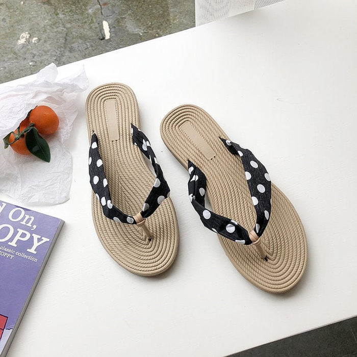 Beachy Flat Heel Flip Flops - Beachy Cover Ups