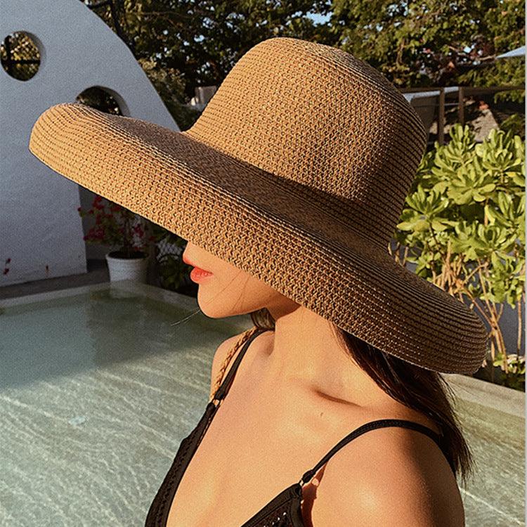 Big Brim Beach Hat - Beachy Cover Ups