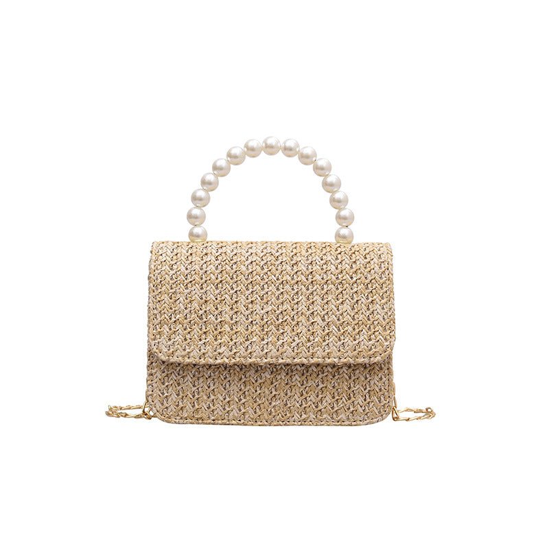 Chained Pearl Beachy Bag - Beachy Cover Ups