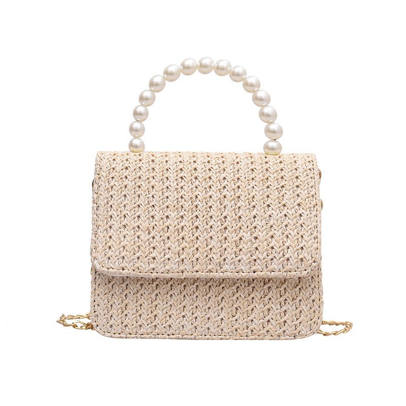 Chained Pearl Beachy Bag - Beachy Cover Ups