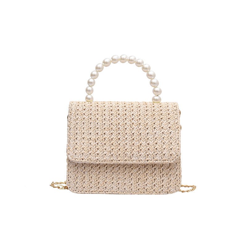 Chained Pearl Beachy Bag - Beachy Cover Ups