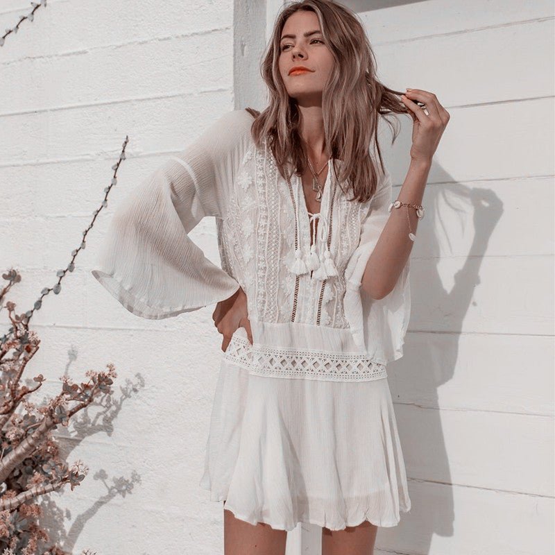 Flowy beach tops online