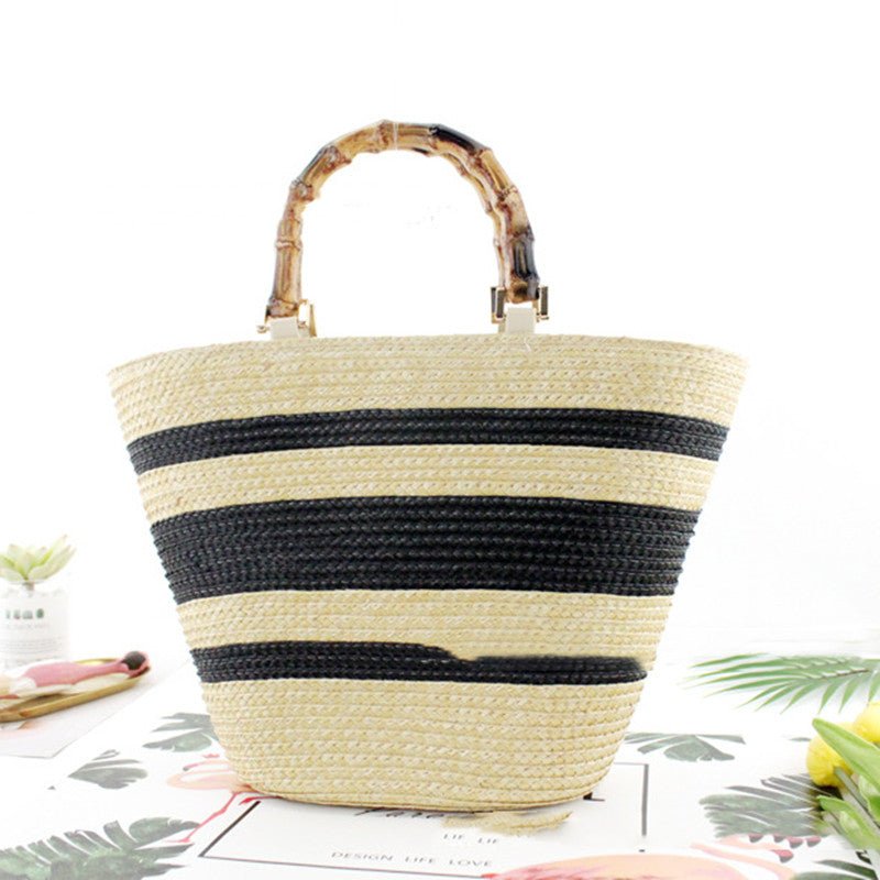 Multi Style Straw Beachy Bag - Beachy Cover Ups