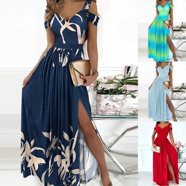 Shoulder Strap Party Beach Dress - Beachy Cover Ups