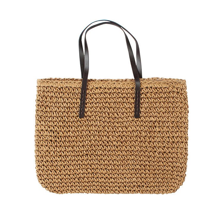 Spring New Beach Woven Straw Bag - Beachy Cover Ups