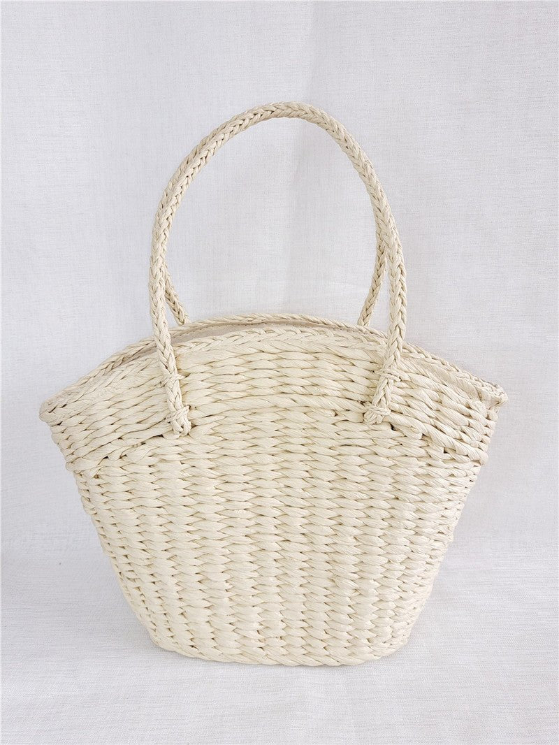 Straw Woven Beachy Bag - Beachy Cover Ups