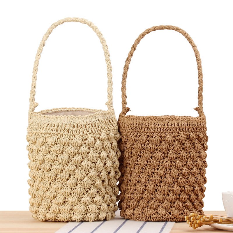 Stringy Seaside Vacation Bag - Beachy Cover Ups