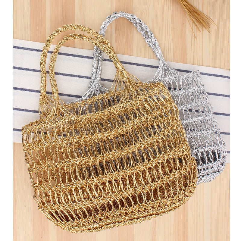 Vacation Beach Portable Straw Bag - Beachy Cover Ups